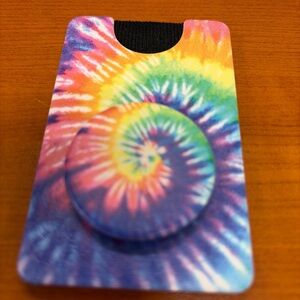 PopSocket Rainbow Tie-Dye Phone Grip and Wallet